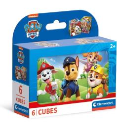 Puzzle en Cubos Clementoni Patrulla Canina de 6 Cubos