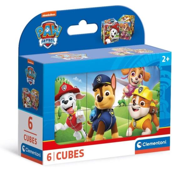Puzzle en Cubos Clementoni Patrulla Canina de 6 Cubos