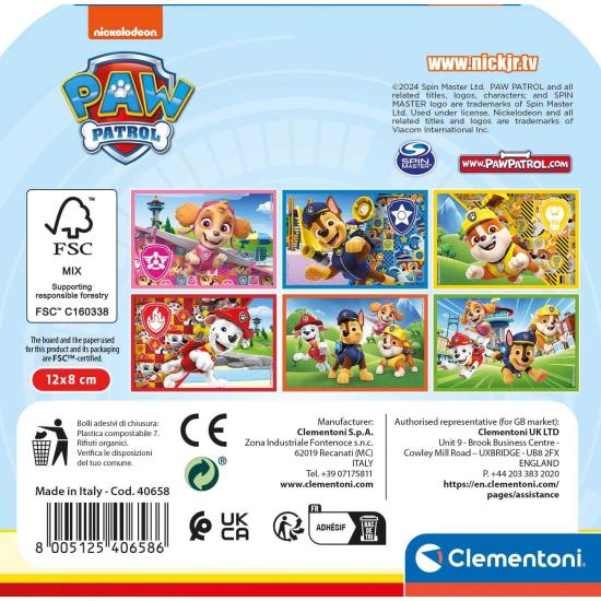 Puzzle en Cubos Clementoni Patrulla Canina de 6 Cubos