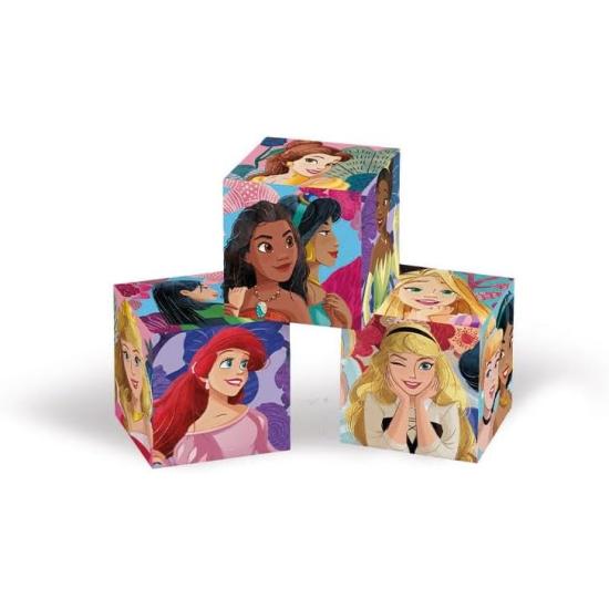 Puzzle en Cubos Clementoni Princesas Disney de 6 Cubos