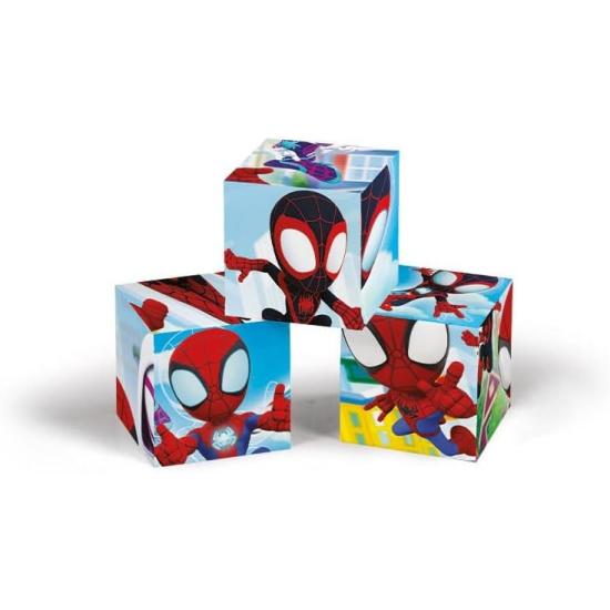 Puzzle en Cubos Clementoni Spidey de 12 Cubos