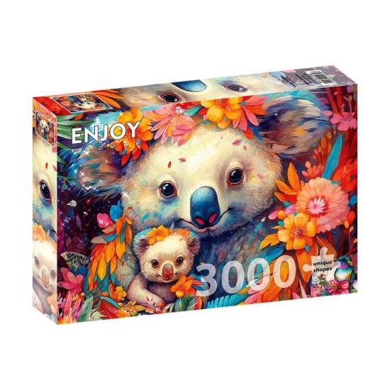Puzzle Enjoy Abrazo de Koala de 3000 Piezas Puzzle Enjoy Abrazo de Koala de 3000 Piezas