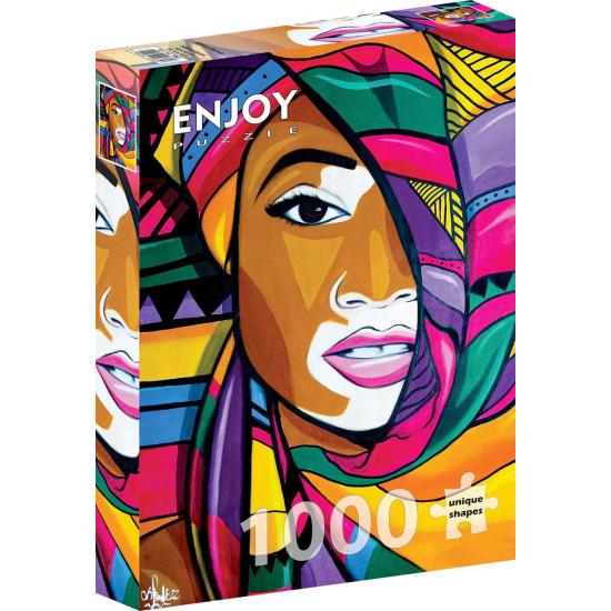 Puzzle Enjoy Bella Africana de 1000 Piezas