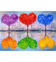 Puzzle Enjoy Amor Mutuo de 1000 Piezas