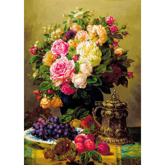 Puzzle Enjoy Bodegón con Rosas de 1000 Pzs Puzzle Enjoy Bodegón con Rosas de 1000 Pzs