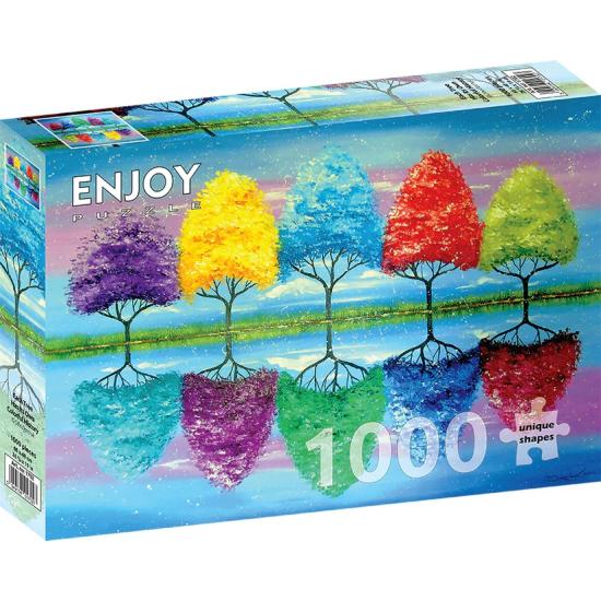 Puzzle Enjoy Cada Árbol Tiene su Colorido de 1000 Piezas