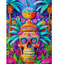 Puzzle Enjoy Calavera de la Jungla de 1000 Piezas