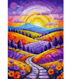 Puzzle Enjoy Camino A La Luz de 1000 Piezas