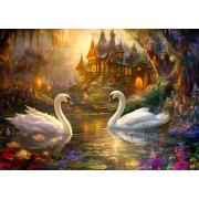 Puzzle Enjoy Canción De Cisne de 1000 Piezas