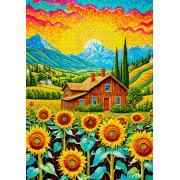 Puzzle Enjoy Casa De Girasoles de 1000 Piezas