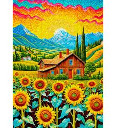 Puzzle Enjoy Casa De Girasoles de 1000 Piezas