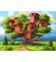 Puzzle Enjoy Casas del Árbol de 1000 Piezas