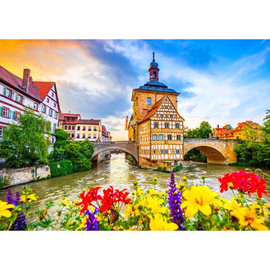 Puzzle Enjoy Casco Antiguo de Bamberg, Alemania de 1000 Piezas Puzzle Enjoy Casco Antiguo de Bamberg, Alemania de 1000 Piezas
