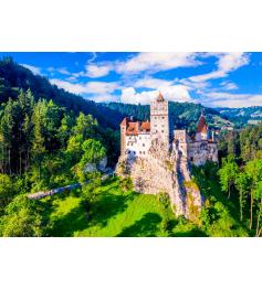 Puzzle Enjoy Castillo de Bran en Verano, Rumania de 1000 Piezas