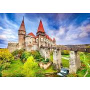Puzzle Enjoy Castillo de Corvin en Hunedoara, Rumanía de 1000 P