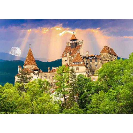 Puzzle Enjoy Castillo de Drácula en Bran, Rumanía de 1000 Pzs Puzzle Enjoy Castillo de Drácula en Bran, Rumanía de 1000 Pzs