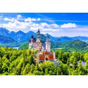 Puzzle Enjoy Castillo de Neuschwanstein en Verano de 1000 Pzs