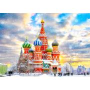 Puzzle Enjoy Catedral de San Basilio, Moscú de 1000 Piezas