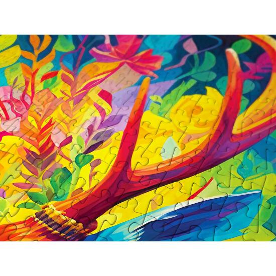 Puzzle Enjoy Ciervo Coronado de 1000 Piezas