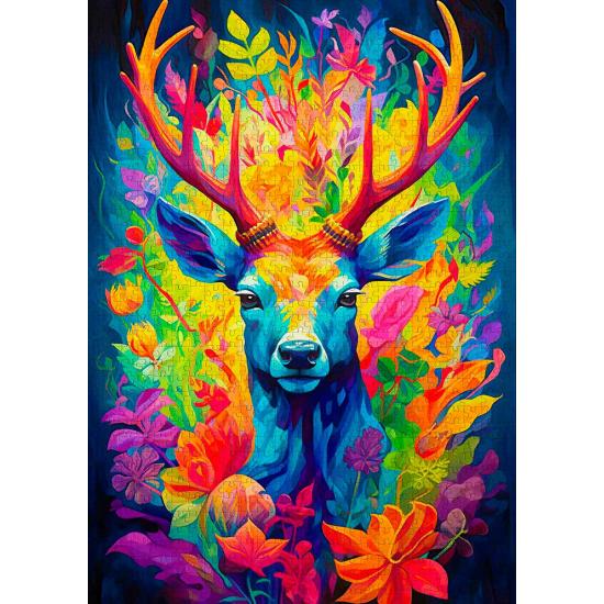 Puzzle Enjoy Ciervo Coronado de 1000 Piezas