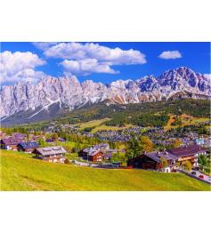 Puzzle Enjoy Cortina D'Ampezzo, Italia de 1000 Piezas