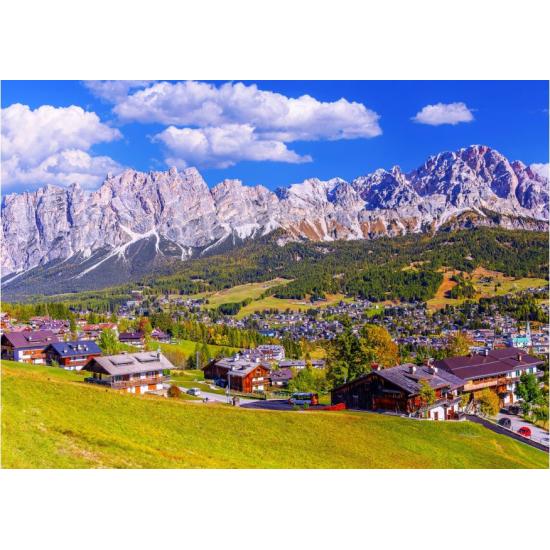 Puzzle Enjoy Cortina D'Ampezzo, Italia de 1000 Piezas