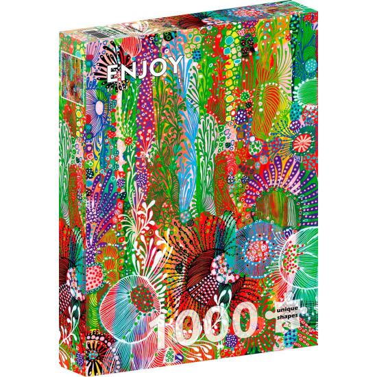 Puzzle Enjoy Cortina Floral de 1000 Piezas