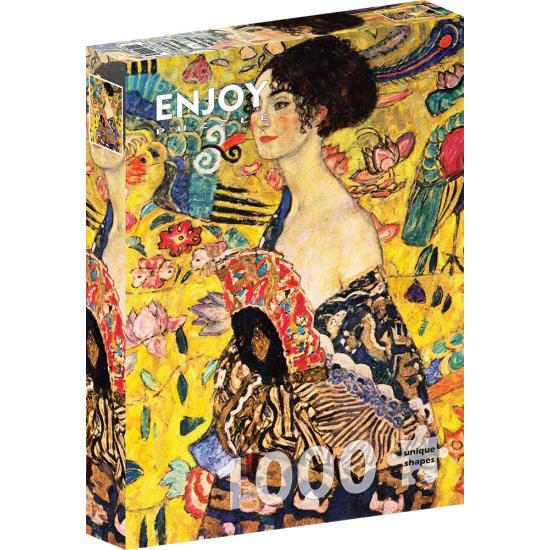 Puzzle Enjoy Dama con Abanico de 1000 Piezas Puzzle Enjoy Dama con Abanico de 1000 Piezas