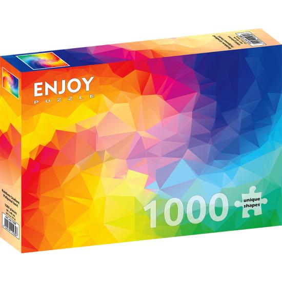 Puzzle Enjoy Degradado de Colores Poligonal de 1000 Pzs