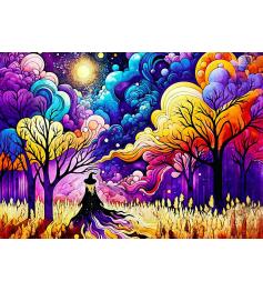 Puzzle Enjoy El Camino De La Bruja de 1000 Piezas