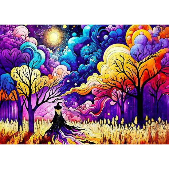 Puzzle Enjoy El Camino De La Bruja de 1000 Piezas