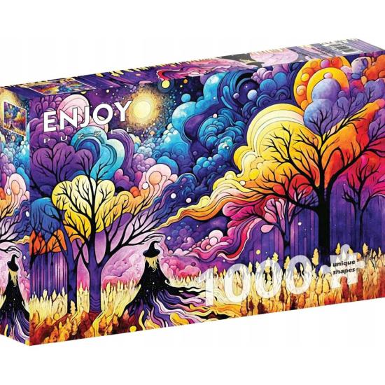 Puzzle Enjoy El Camino De La Bruja de 1000 Piezas