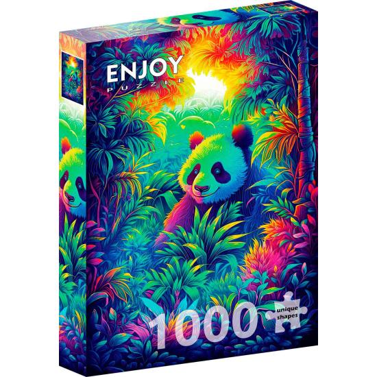 Puzzle Enjoy El Rincón del Panda de 1000 Piezas Puzzle Enjoy El Rincón del Panda de 1000 Piezas