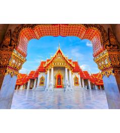 Puzzle Enjoy El Templo De Mármol, Bangkok de 1000 Piezas
