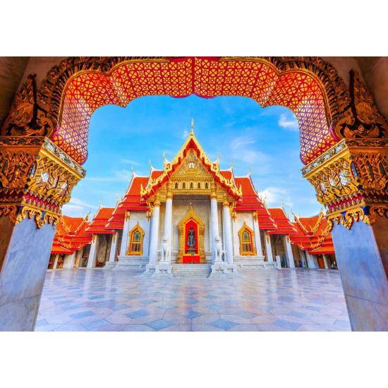 Puzzle Enjoy El Templo De Mármol, Bangkok de 1000 Piezas