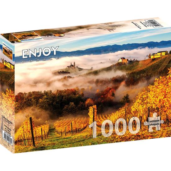 Puzzle Enjoy En los Viñedos de 1000 Piezas
