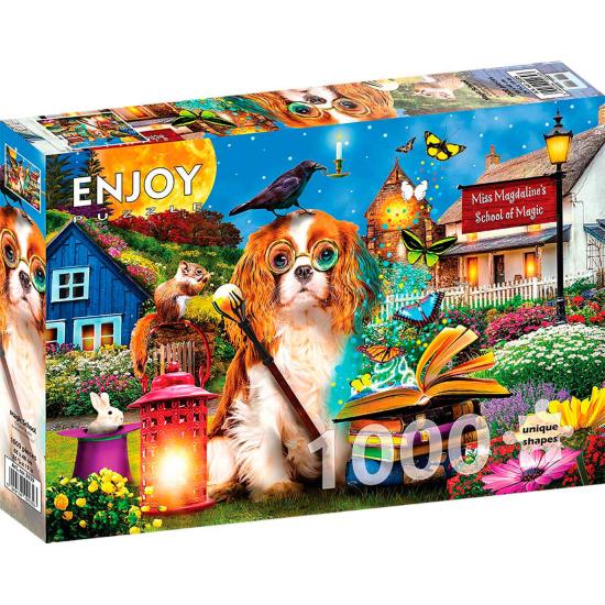Puzzle Enjoy Escuela de Magia de 1000 Piezas Puzzle Enjoy Escuela de Magia de 1000 Piezas