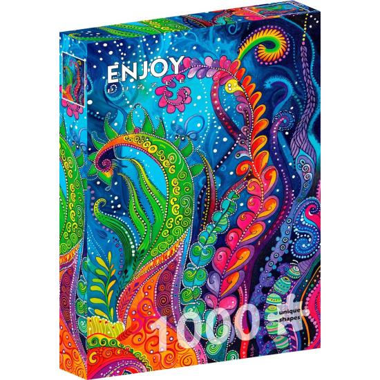 Puzzle Enjoy Espirales Vívidas de 1000 Piezas
