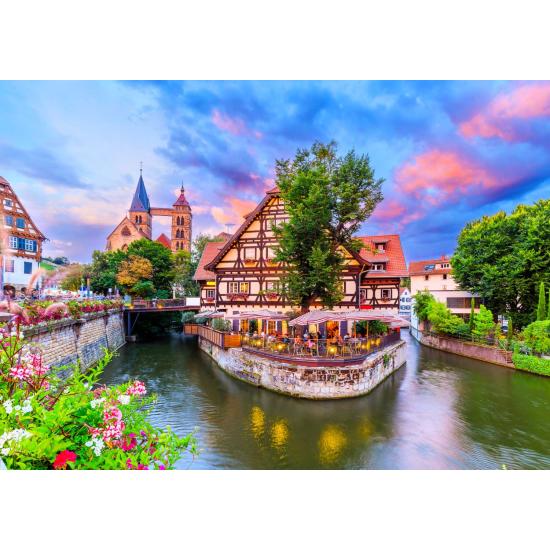 Puzzle Enjoy Esslingen am Neckar, Alemania de 1000 Piezas Puzzle Enjoy Esslingen am Neckar, Alemania de 1000 Piezas