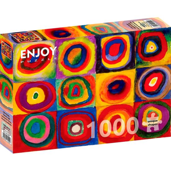Puzzle Enjoy Estudio de Color de 1000 Pzs Puzzle Enjoy Estudio de Color de 1000 Pzs
