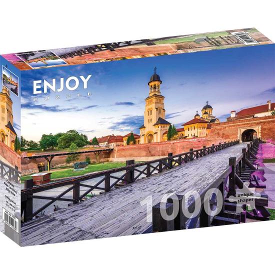Puzzle Enjoy Fortaleza de Alba Carolina en Alba-Iulia, 1000 Pzs Puzzle Enjoy Fortaleza de Alba Carolina en Alba-Iulia, 1000 Pzs