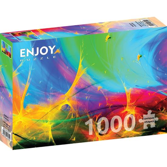 Puzzle Enjoy Fractales del Arco Iris de 1000 Pzs Puzzle Enjoy Fractales del Arco Iris de 1000 Pzs