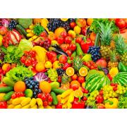 Puzzle Enjoy Frutas y Vegetales de 1000 Piezas