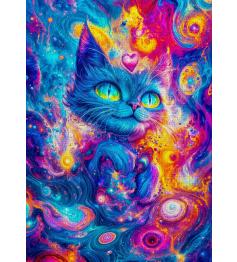 Puzzle Enjoy Gato Cósmico de 1000 Piezas