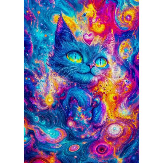 Puzzle Enjoy Gato Cósmico de 1000 Piezas