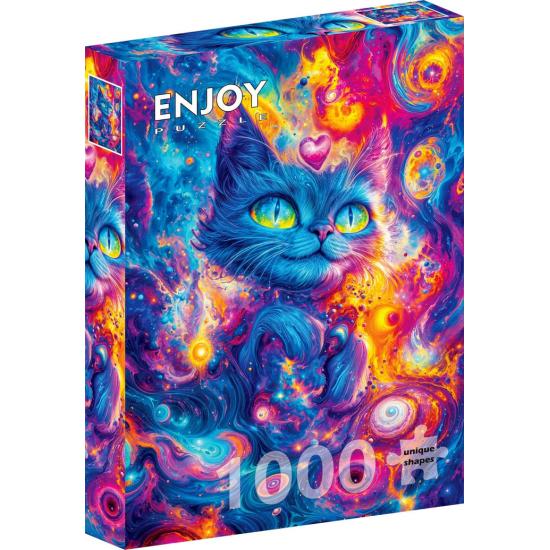 Puzzle Enjoy Gato Cósmico de 1000 Piezas