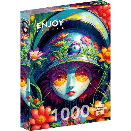 Puzzle Enjoy Guerrero Floral de 1000 Piezas Puzzle Enjoy Guerrero Floral de 1000 Piezas