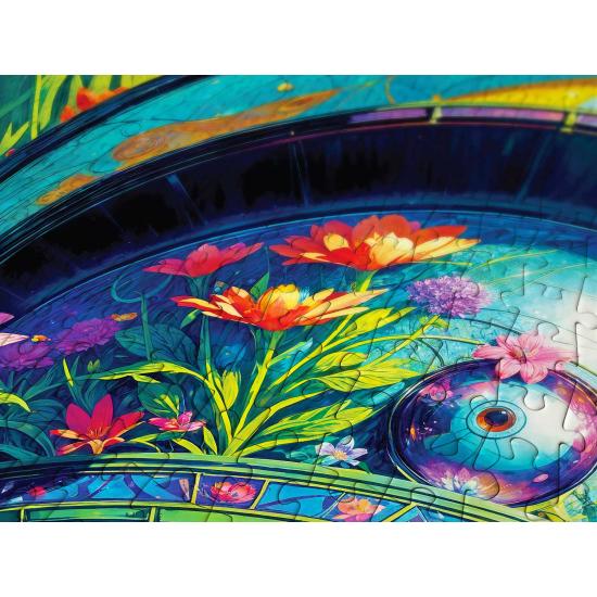 Puzzle Enjoy Guerrero Floral de 1000 Piezas Puzzle Enjoy Guerrero Floral de 1000 Piezas