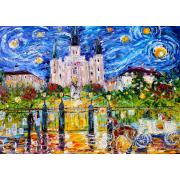 Puzzle Enjoy Jackson Square, Nueva Orleans de 1000 Piezas