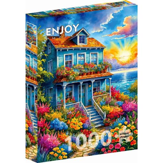 Puzzle Enjoy Jardín Oceánico de 1000 Piezas
